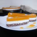 Ciasto bez pieczenia KOKOS – MANGO (wegańskie, bezglutenowe)