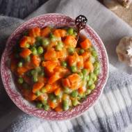 Zasmażana marchewka z groszkiem / Carrots with peas