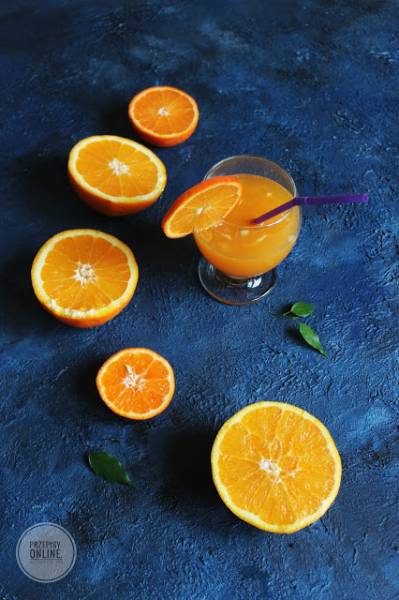 Świeży sok z pomarańczy i innych cytrusów