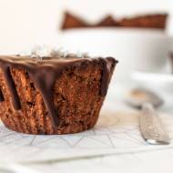 Mocno czekoladowe muffinki à la brownie