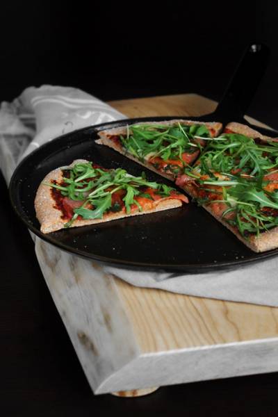 Pizza grahamka FIT | Zdrowsza wersja włoskiego przysmaku