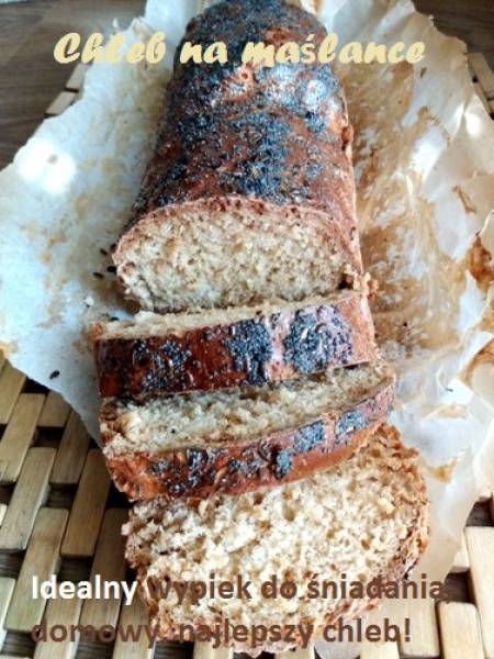 Chleb ekspresowy na maślance