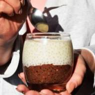 Kokosowo – kakaowy pudding z tapioki