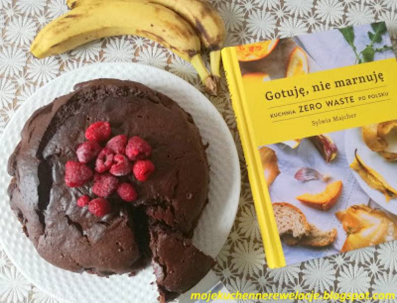 Brownie bananowe  oraz kuchnia zero waste po polsku :)