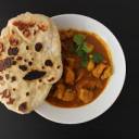 Czerwone curry mango z kurczakiem