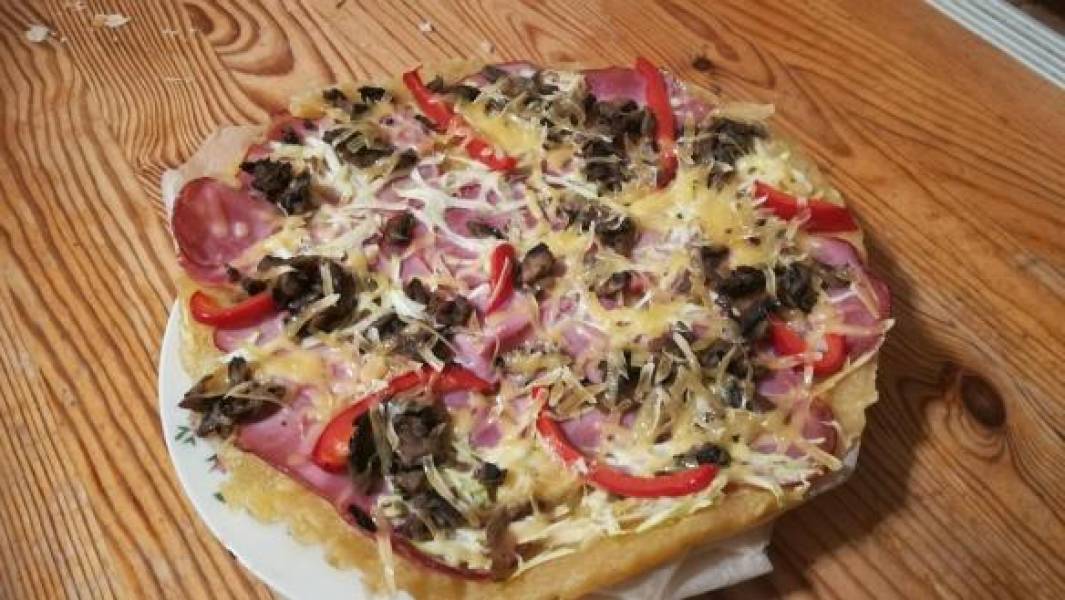 Tarta o smaku pizzy-która zasmakowała domownikom
