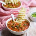 ZUPA MEKSYKANSKA PODANA Z NALESNIKIEM