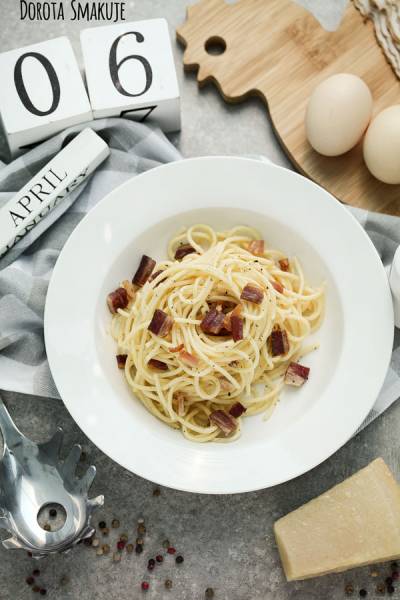 Spaghetti carbonara - przepis oryginalny