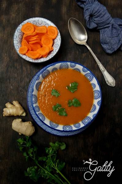 Zupa krem z marchewki (dieta dr Dąbrowskiej)