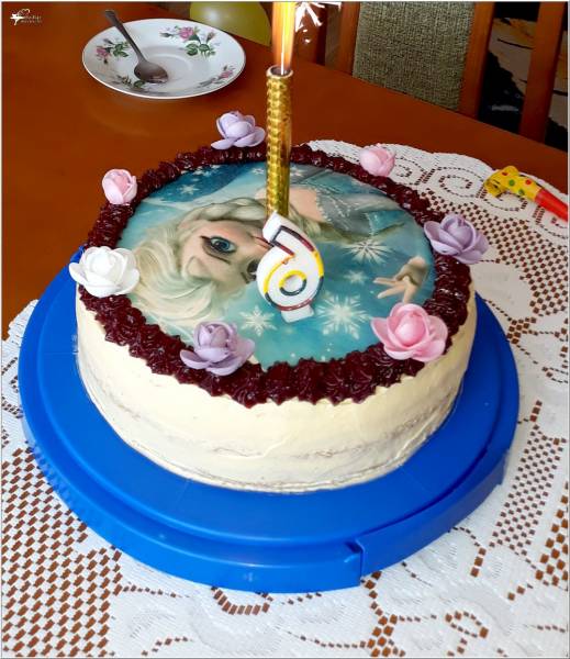 Tort urodzinowy mojej 6-latki