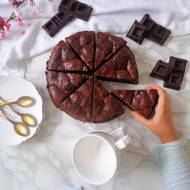 Czekoladowo-sernikowe brownie (Brownie marmorizzato al cheesecake)