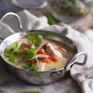 Tajska zupa z łososiem / Thai salmon soup