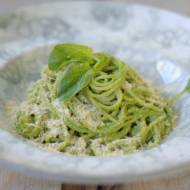 Spaghetti ze szpinakiem – pesto ze szpinaku