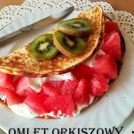 Prosty omlet orkiszowy