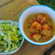 Curry z kurczakiem i dynią