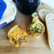 Pyszne śniadanie - muffinki jajeczne