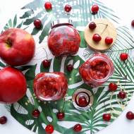 Frużelina czereśniowo-jabłkowa – przepis krok po kroku