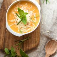 Zupa – krem z batatów, dyni i oscypka