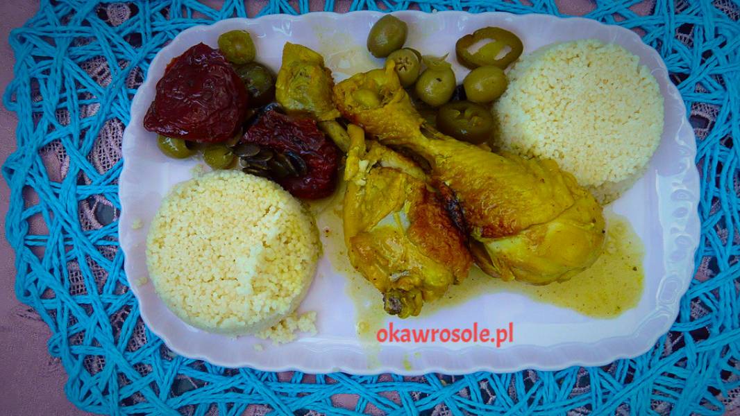 Podudzia z kurczaka po marokańsku