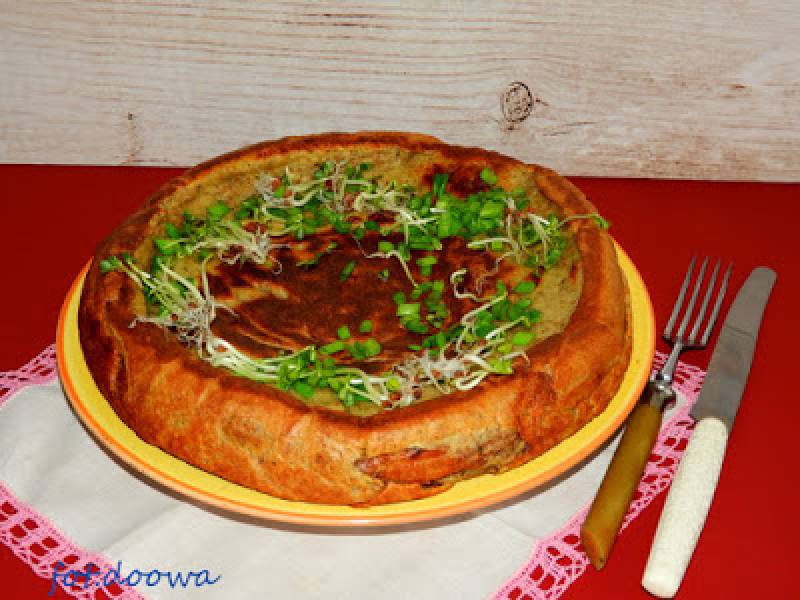 Zakwasowy omlet chebowy