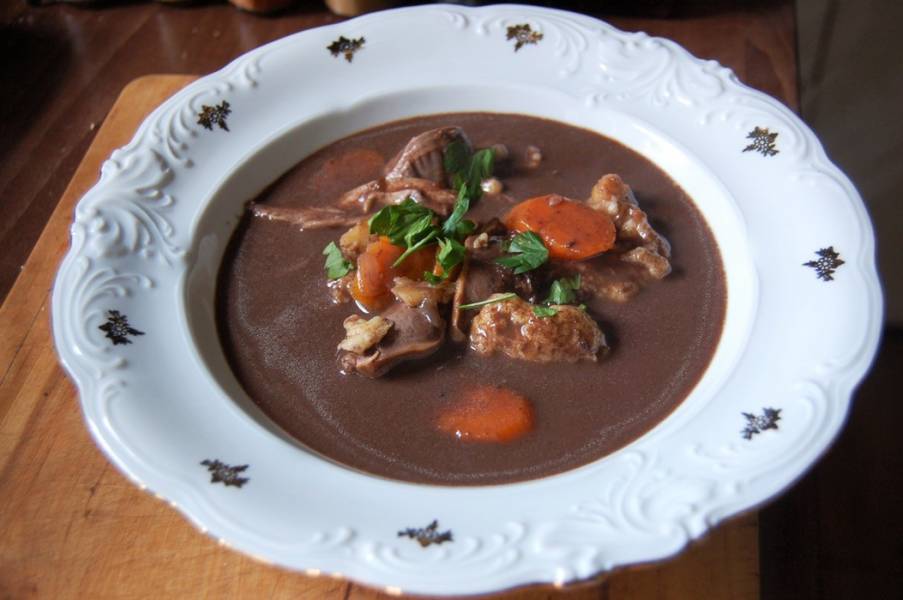 Czernina , czyli czarna polewka , zupa z ” Pana Tadeusza „