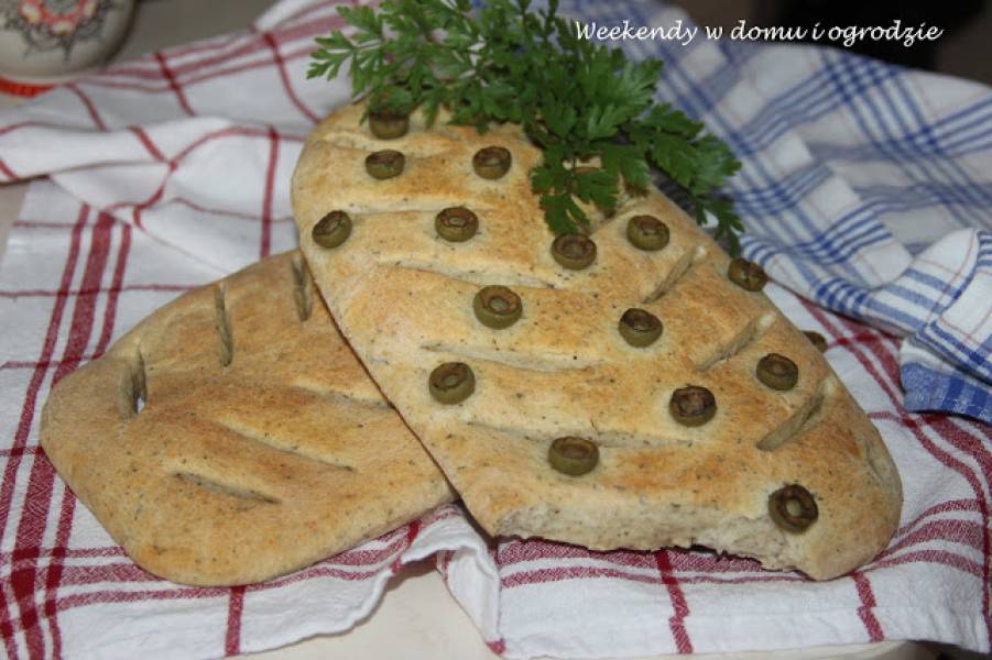Fougasse - chlebowy liść z Prowansji oraz 