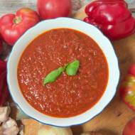 Sos cygański z pomidorów – ostry sos pomidorowy do słoika