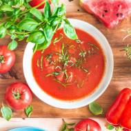 Gazpacho pomidorowo-arbuzowe