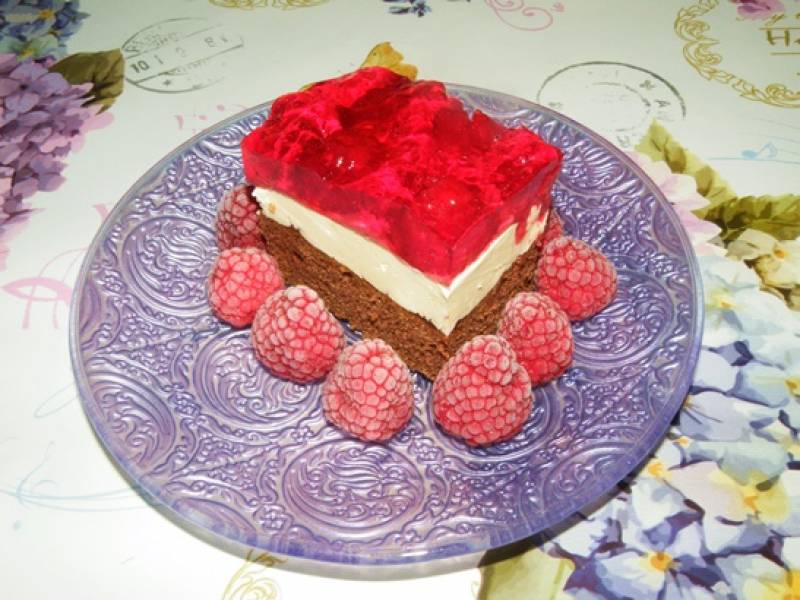 Domowa kostka malinowa – homemade raspberry cube recipe
