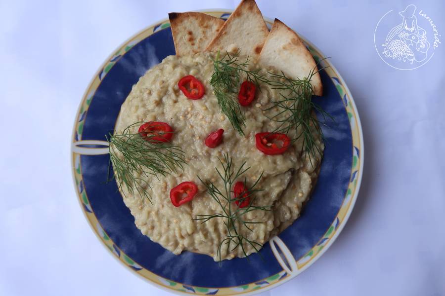 Baba ghanoush – pasta dip z bakłażana