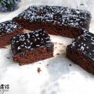 PYSZNE BROWNIE NA MĄCE KOKOSOWEJ