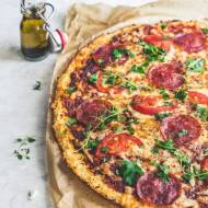 Pizza na spodzie z kalafiora | Pizza bez mąki
