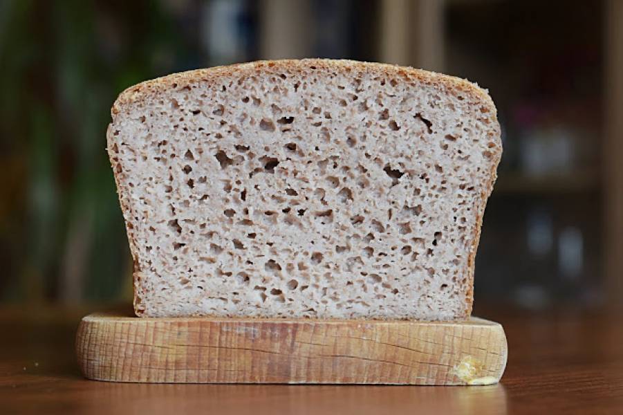Chleb z kaszy gryczanej - tylko 3 składniki!