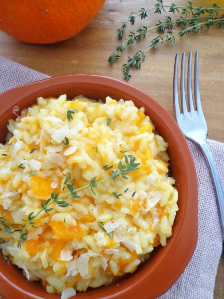 Dyniowe risotto (Risotto alla zucca)