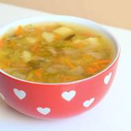 Prosta zupa ogórkowa - bez mięsa! :)