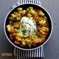 Curry dyniowo-kalafiorowe z kurczakiem