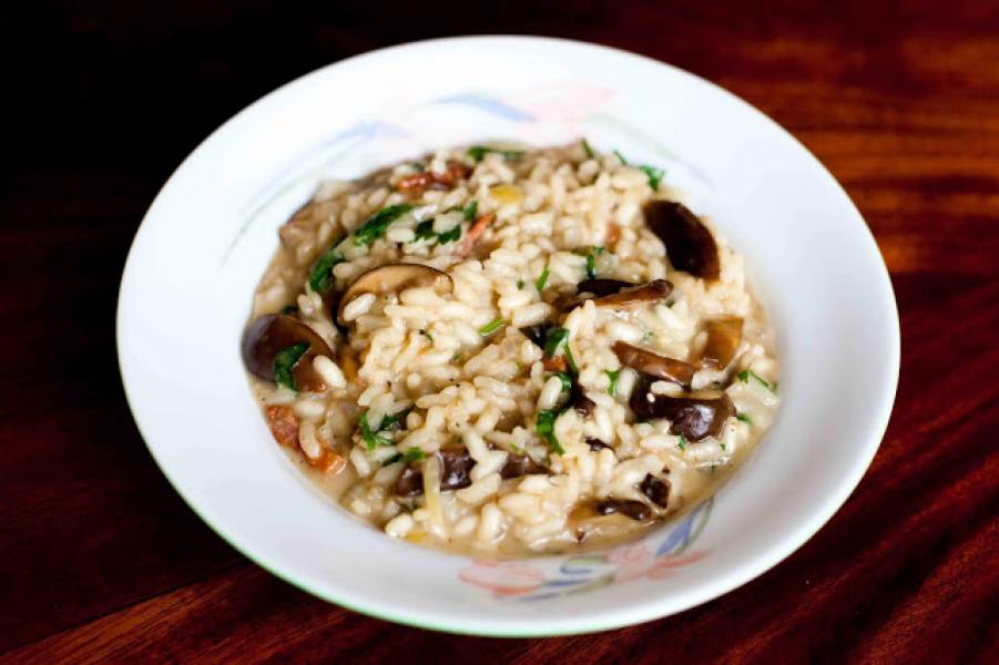 Risotto z grzybami