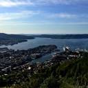 Niezwykła panorama Bergen – wzgórze Fløyen i kolejka Fløibanen