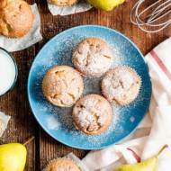 Muffiny gruszkowo-cynamonowe