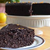 Przepis na ciasto czekoladowo-pomarańczowe bez mąki i tłuszczu