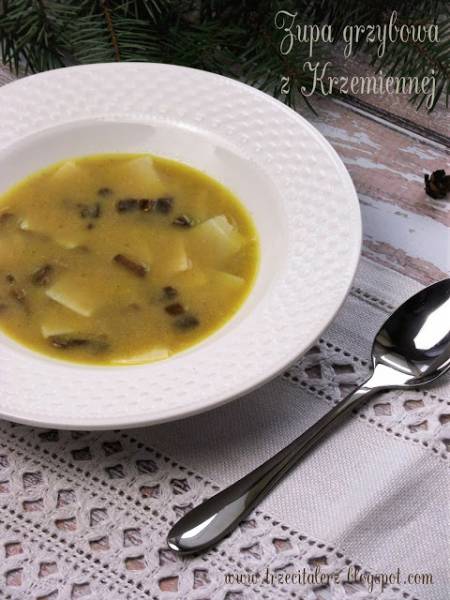 Zupa grzybowa z Krzemiennej – kuchnia podkarpacka