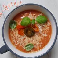 Pomidorowa zupa krem na ostro