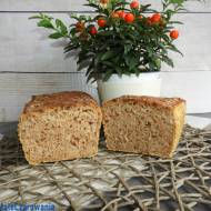 Chleb pszenno - orkiszowy z płatkami orkiszowymi, otrębami pszennymi na zakwasie pszennym