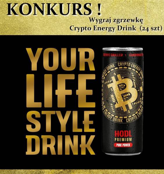 Konkurs! Wygraj zgrzewkę Crypto Energy Drink