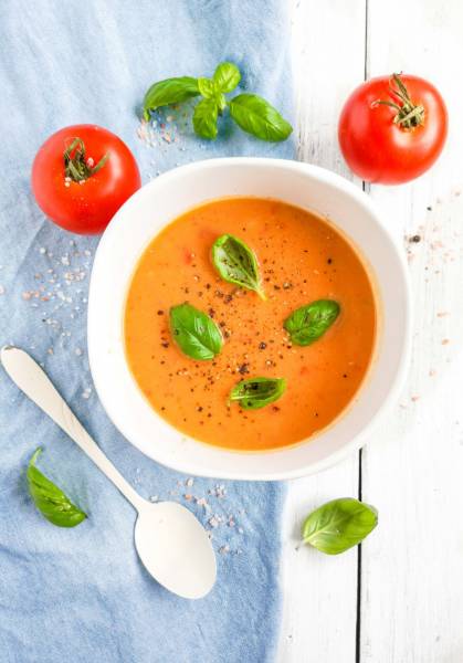 Zupa dyniowo pomidorowa