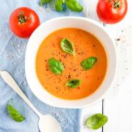 Zupa dyniowo pomidorowa