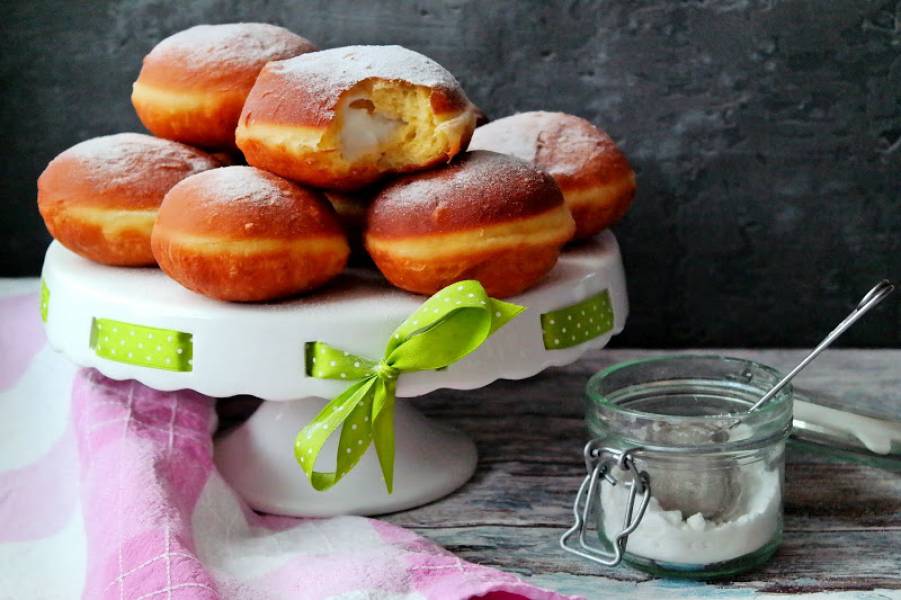 Pączki włoskie bomboloni