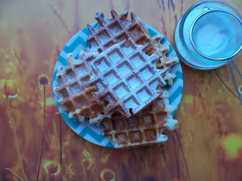 Gofry ryżowe (bez laktozy, bez glutenu)