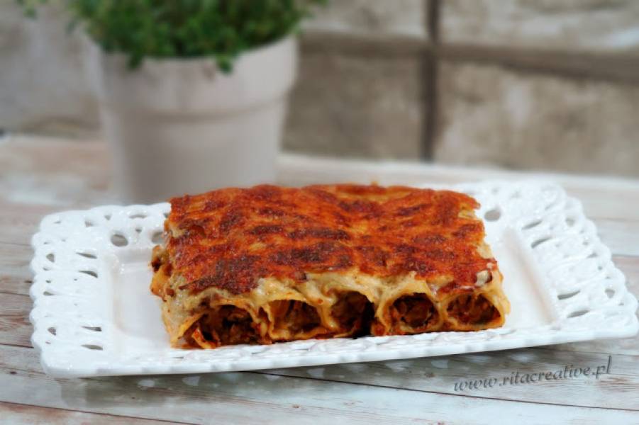 CANNELLONI Z MIĘSEM MIELONYM