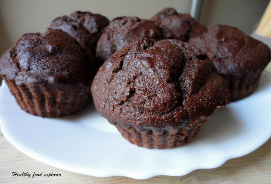 Muffinki czekoladowo-daktylowe